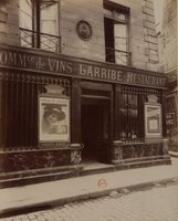 former wine store the More's cabaret du Petit Maure 26 rue de Seine Atget