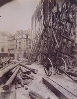 demolition of passage du pont neuf 41 rue de Seine Atget