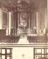 chapel of the virgin Church of Saint-Sulpice Atget
