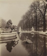 Luxembourg Fountain Carpeaux Atget