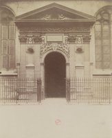 Porte eglise Saint-Nicolas des Champs Atget
