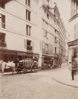 old house and old shop 3 rue Volta Atget