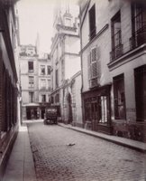 Rue Christine towards rue des Grands Augustins Atget