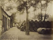 Halles aux vins des entrepöts de Bercy cour saint Emilion Atget