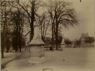 Jardin du Luxembourg Marguerite of Angoulême Atget