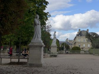 Luxembourg Gardens Queens of France Marguerite of Angoulême 