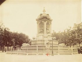 Fontaine Saint-Sulpice Atget