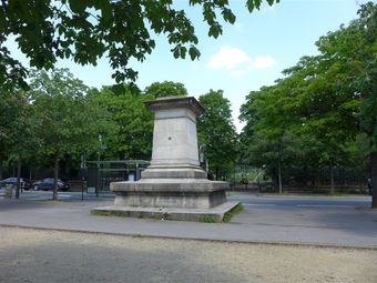 Paris Meridian Line Arago pedestal