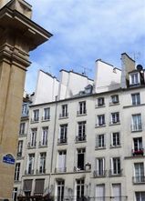Rue de l'Oratoire - Chimneys rue Saint-Honoré wall Philip II