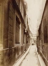 112, rue Saint-Denis – Impasse des Peintres
Atget – 1907
(Musée Carnavalet)
